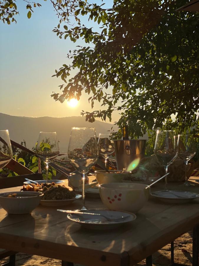 Sadmeli Winery Otel Ambrolauri Dış mekan fotoğraf