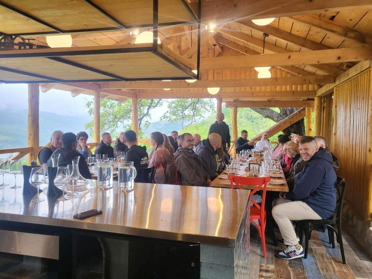 Sadmeli Winery Otel Ambrolauri Dış mekan fotoğraf