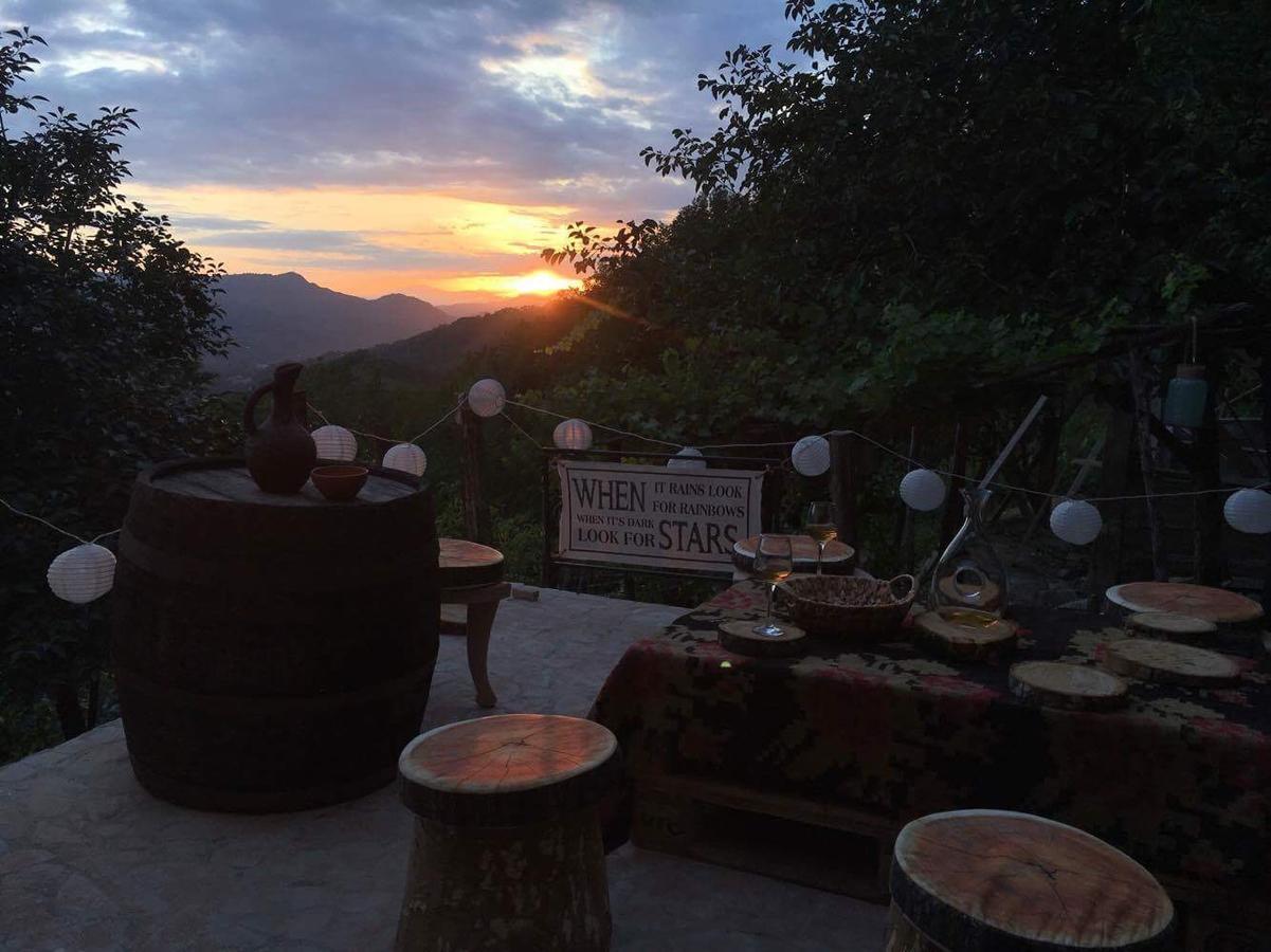 Sadmeli Winery Otel Ambrolauri Dış mekan fotoğraf