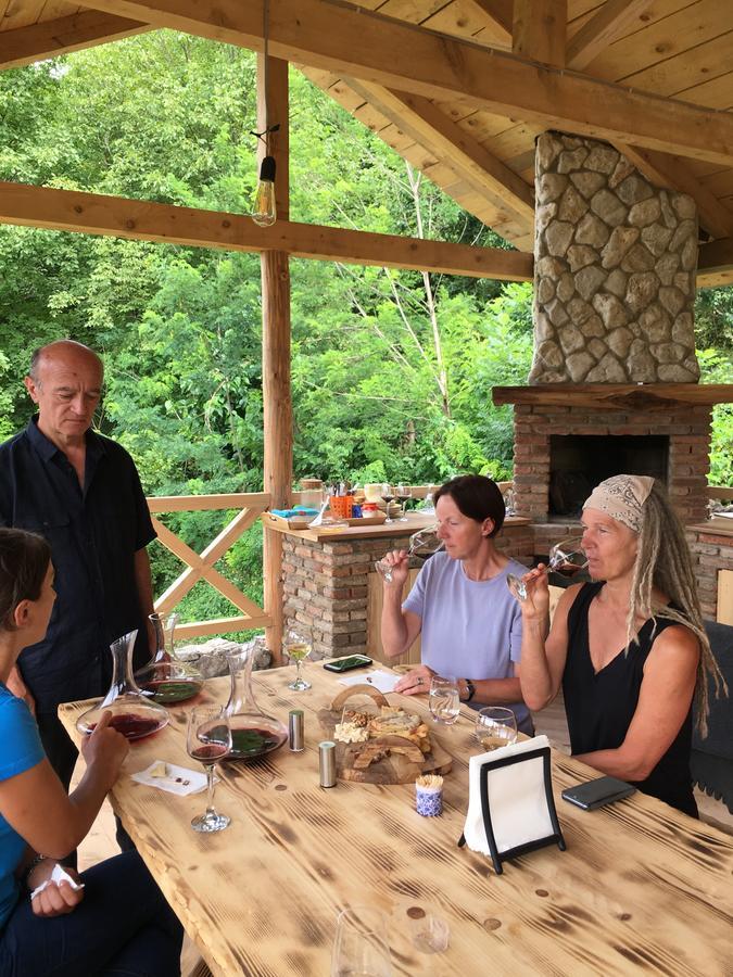 Sadmeli Winery Otel Ambrolauri Dış mekan fotoğraf