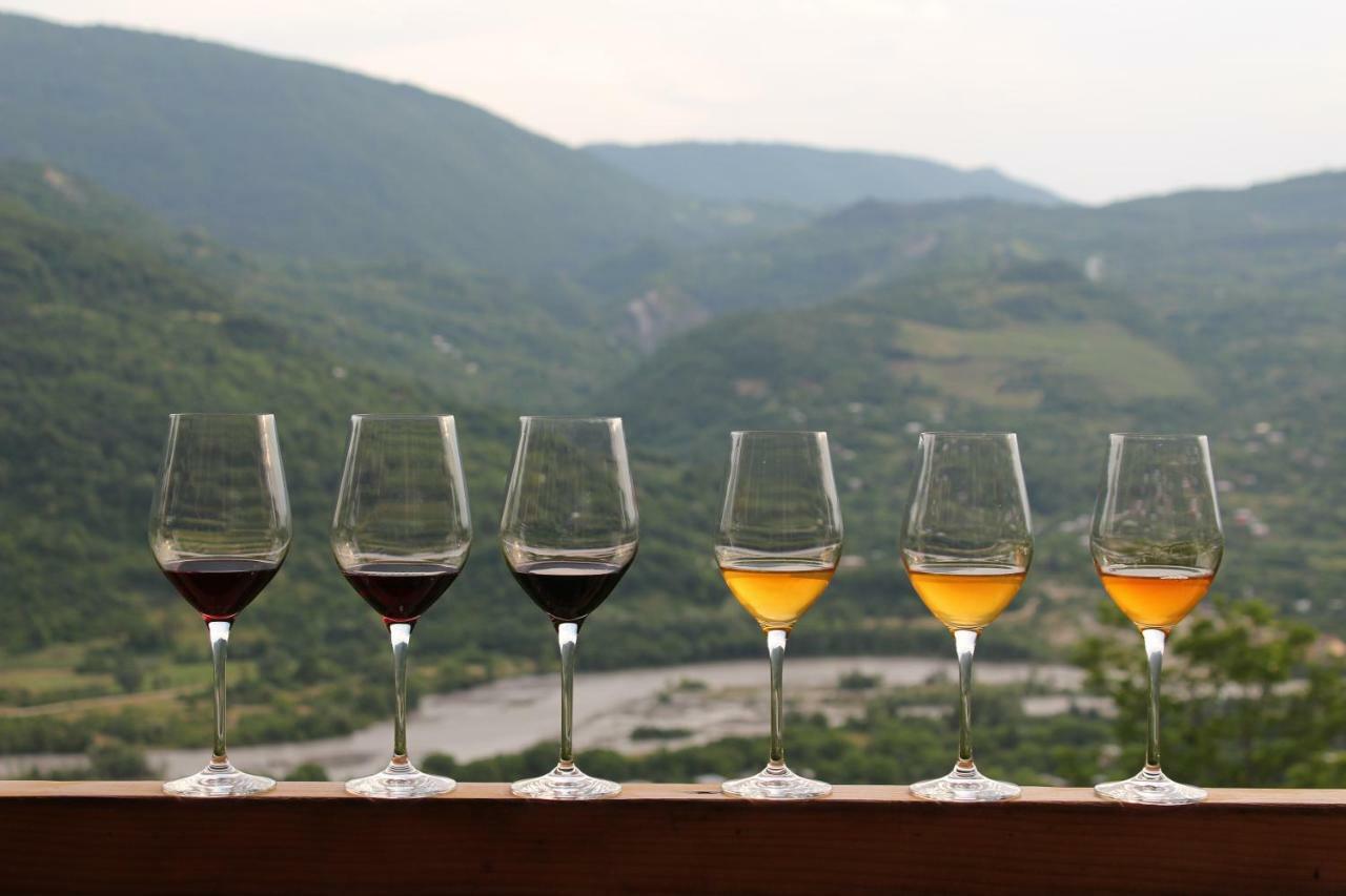 Sadmeli Winery Otel Ambrolauri Dış mekan fotoğraf